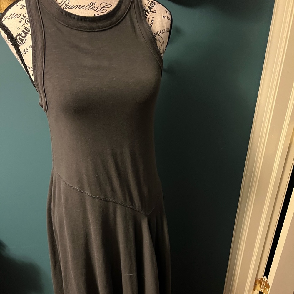 AERIE TANK ASYMMETRIC
MIDI dress